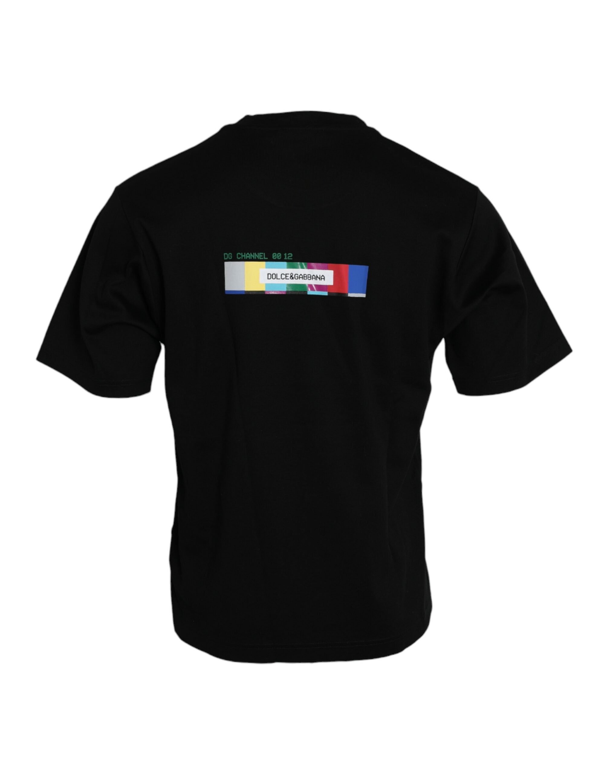 Dolce & Gabbana Black With Love Always Crew Neck Top T-shirt -   -  Dolce & Gabbana.