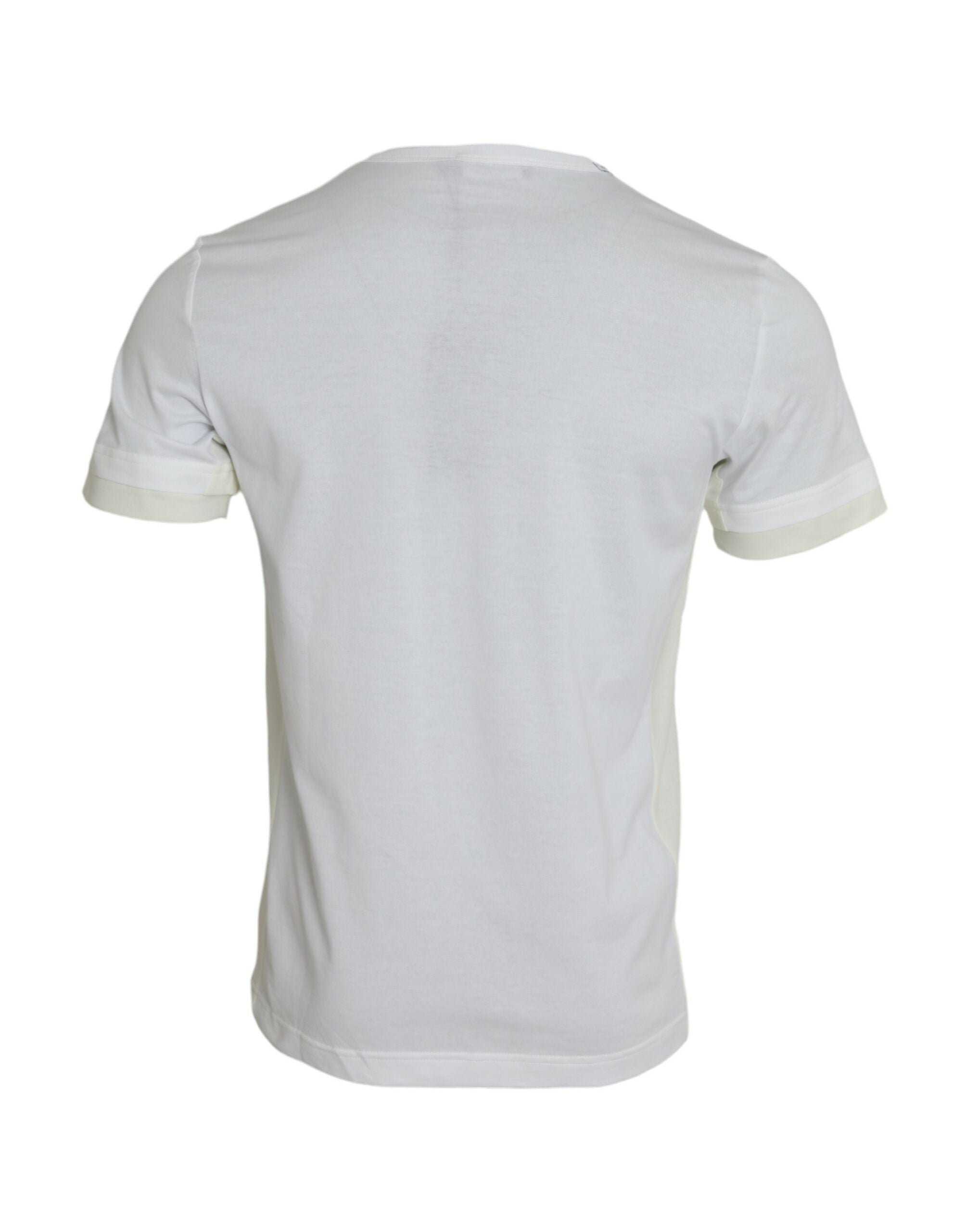 Dolce & Gabbana White Cotton Pocket Short Sleeves T-shirt -   -  Dolce & Gabbana.