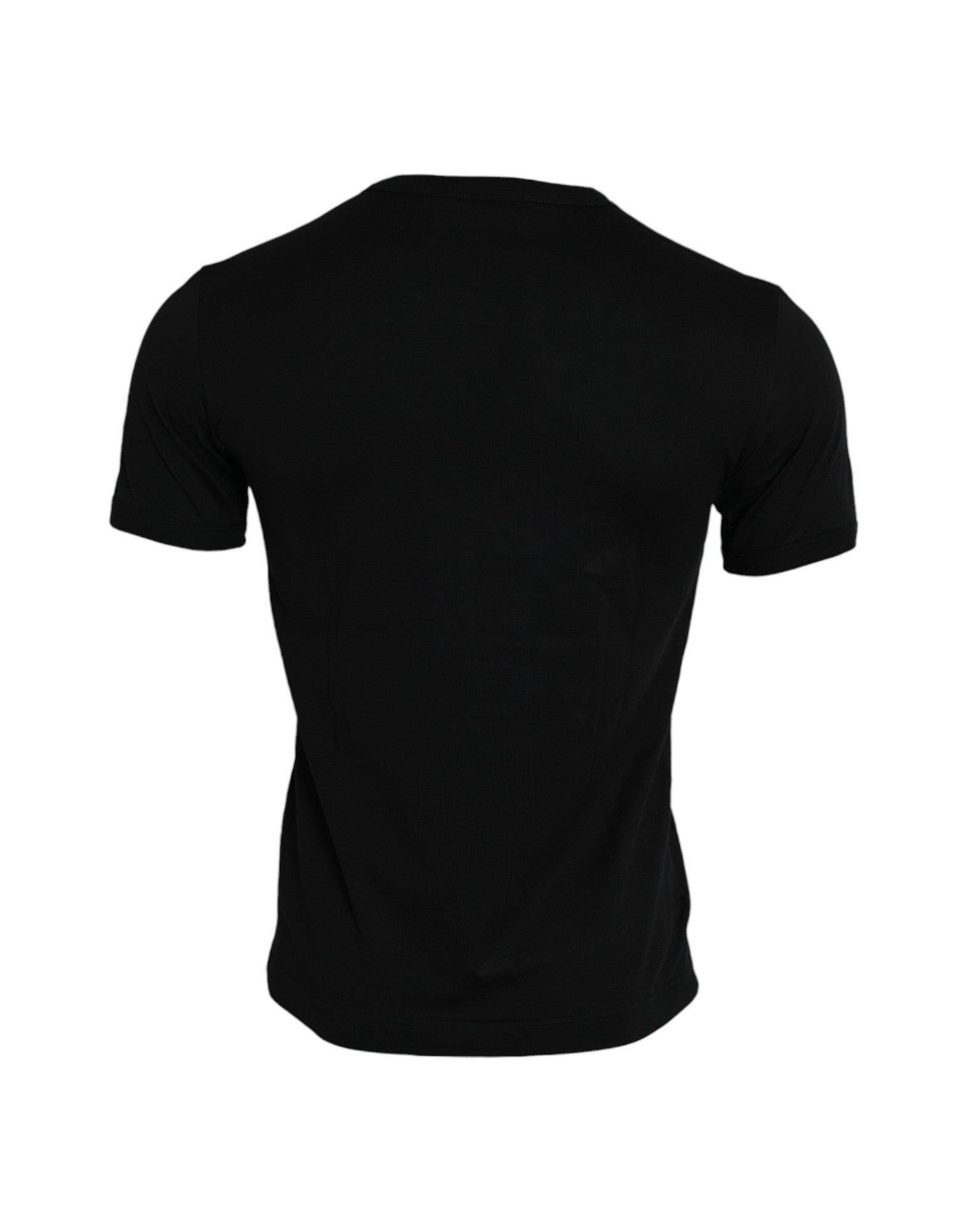 Dolce & Gabbana Black #DGFamily Cotton Crew Neck T-shirt -   -  Dolce & Gabbana.