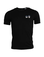 Dolce & Gabbana Black #DGFamily Cotton Crew Neck T-shirt -   -  Dolce & Gabbana.