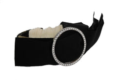 Dolce & Gabbana Black Crystal White Diadem Headband -   -  Dolce & Gabbana.