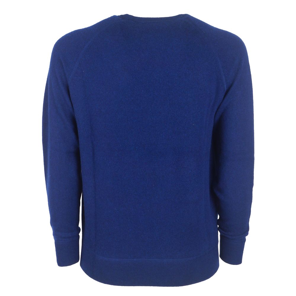 Emilio Romanelli Blue Cashmere Men Sweater -   -  Emilio Romanelli.