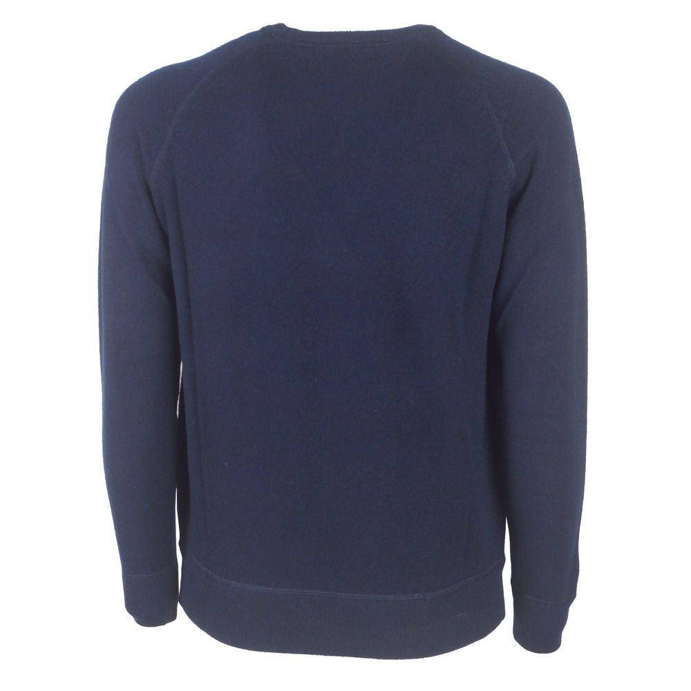 Emilio Romanelli Blue Cashmere Men Sweater -   -  Emilio Romanelli.
