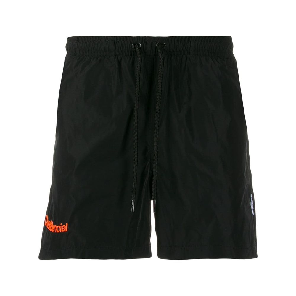 Marcelo Burlon Black Polyamide Men's Swimwear Trunks -   -  Marcelo Burlon.