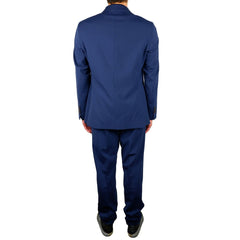 Aquascutum Elegant Blue Wool Blend Two-Piece Suit -   -  Aquascutum.