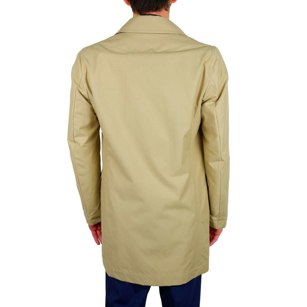 Aquascutum Classic Beige Trench Coat - Timeless Elegance -   -  Aquascutum.