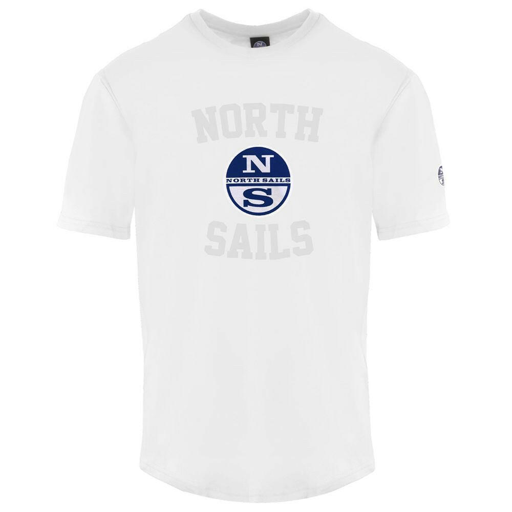 North Sails White Cotton Men's T-Shirt -   -  North Sails.
