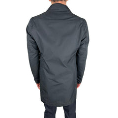 Aquascutum Blue Cotton Men Jacket -   -  Aquascutum.