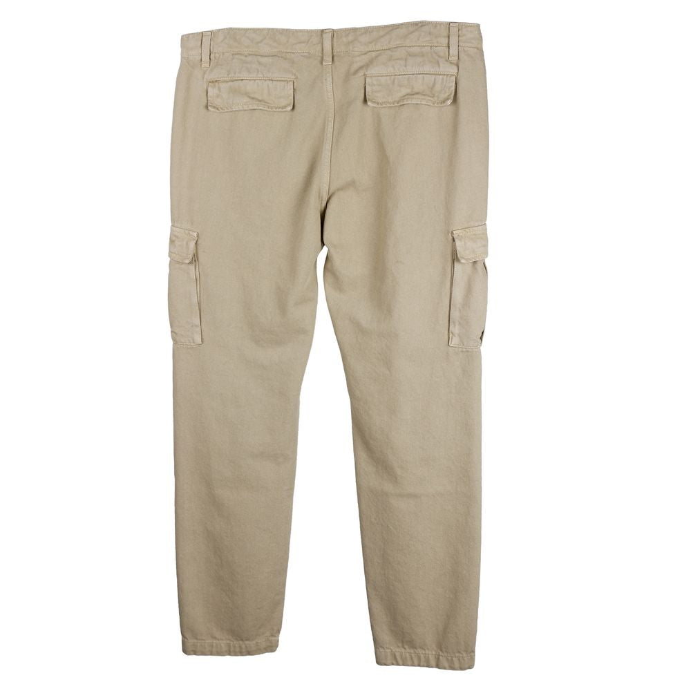 Comme Des Fuckdown Beige Cotton Men Trouser -   -  Comme Des Fuckdown.