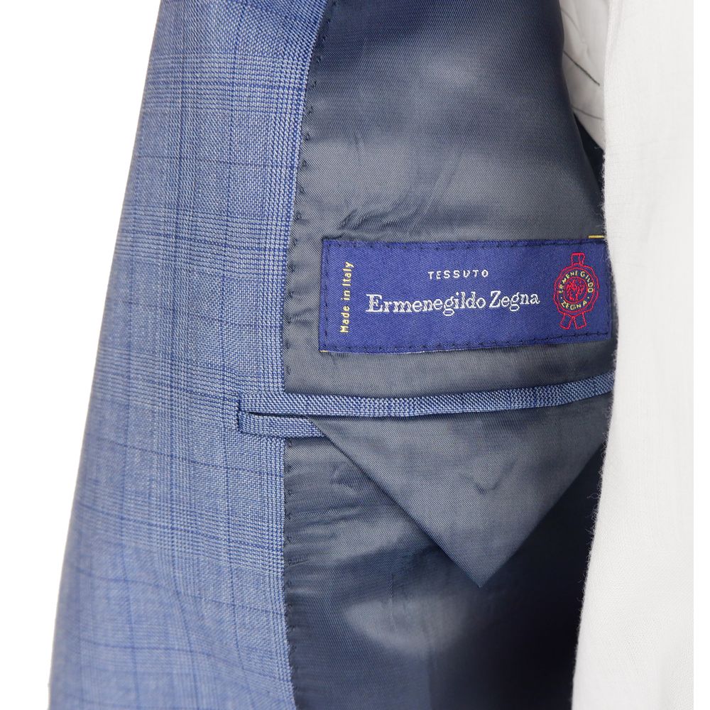 Made in Italy Blue Wool Men Suit -   -  Made in Italy.