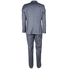 Made in Italy Gray Wool Men's Suit -   -  Made in Italy.