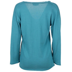 Alpha Studio Green Cotton Sweater -   -  Alpha Studio.