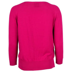 Alpha Studio Fuchsia Cotton Sweater -   -  Alpha Studio.