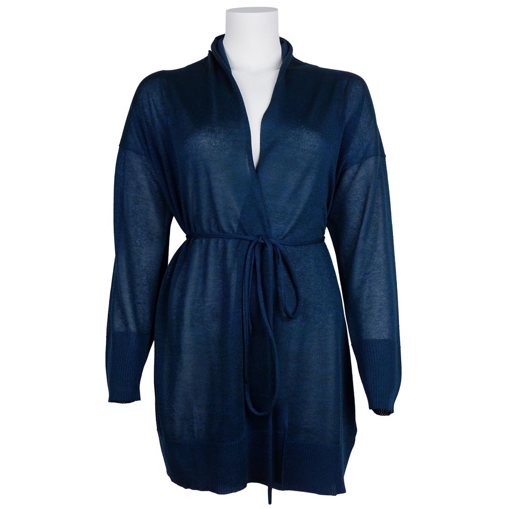 Alpha Studio Blue Viscose Dress -   -  Alpha Studio.