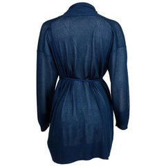 Alpha Studio Blue Viscose Dress -   -  Alpha Studio.