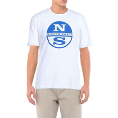 North Sails Crisp White Logo Cotton T-Shirt -   -  North Sails.