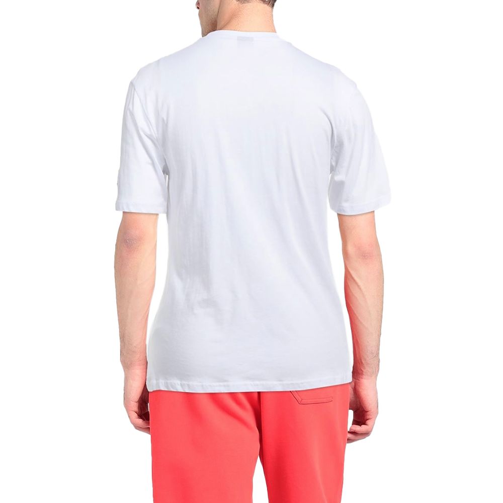 North Sails Elegant White Cotton Logo Tee -   -  North Sails.