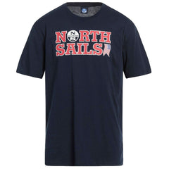 North Sails Nautical Nostalgia Navy Cotton Tee -   -  North Sails.
