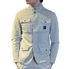 Refrigiwear Sleek Beige Four-Pocket Cotton Jacket -   -  Refrigiwear.