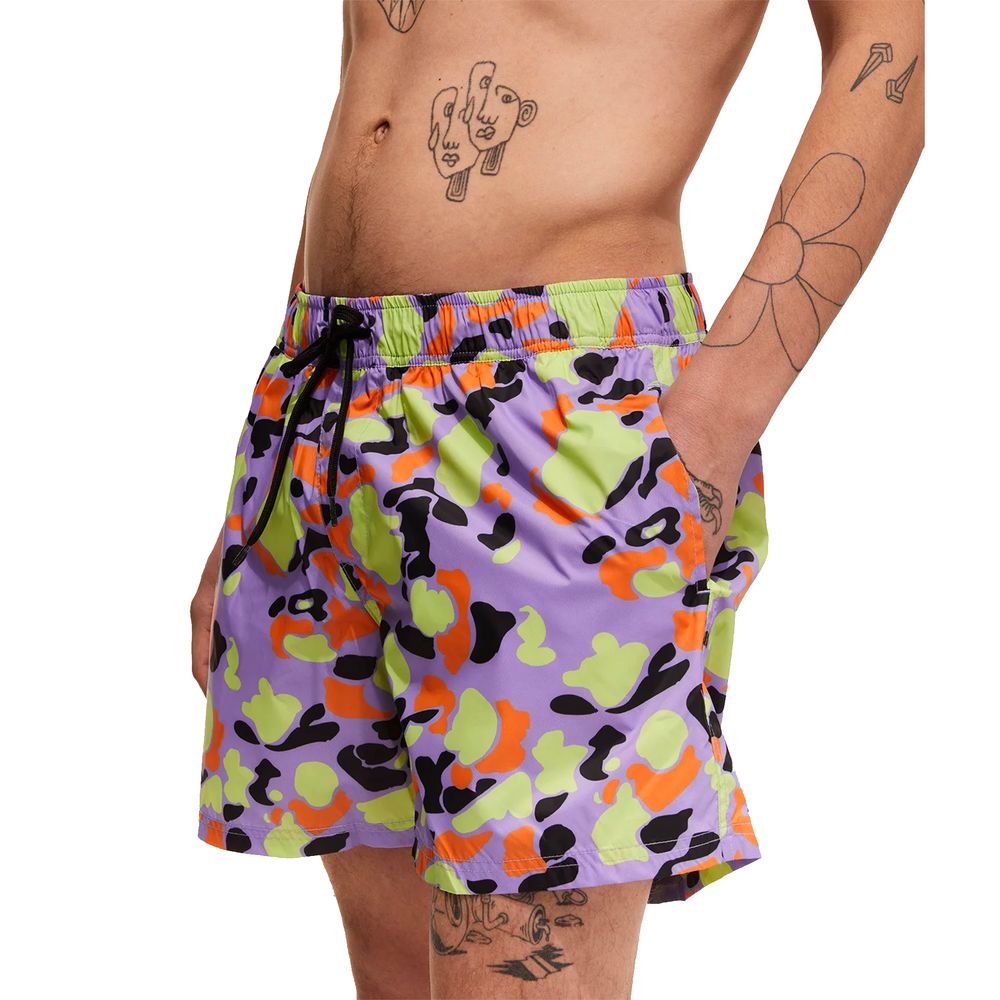Refrigiwear Multicolor Nylon Men's Swim Trunk -   -  Refrigiwear.