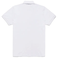 Refrigiwear Elegant White Polo with Embroidered Logo -   -  Refrigiwear.