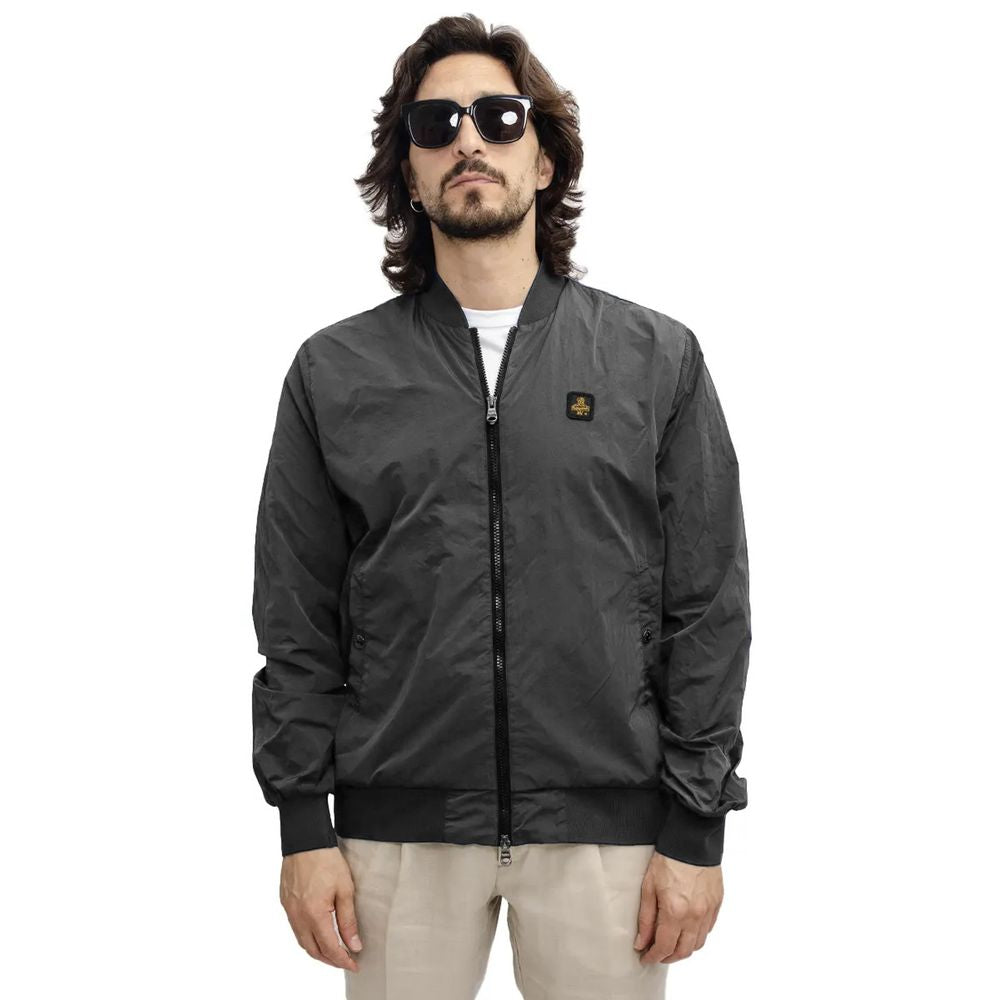 Refrigiwear Chic Garment-Dyed Bomber Jacket -   -  Refrigiwear.