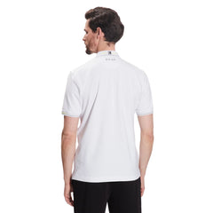 La Martina Elegant Cotton-Blend Polo with Glitter Accent -   -  La Martina.