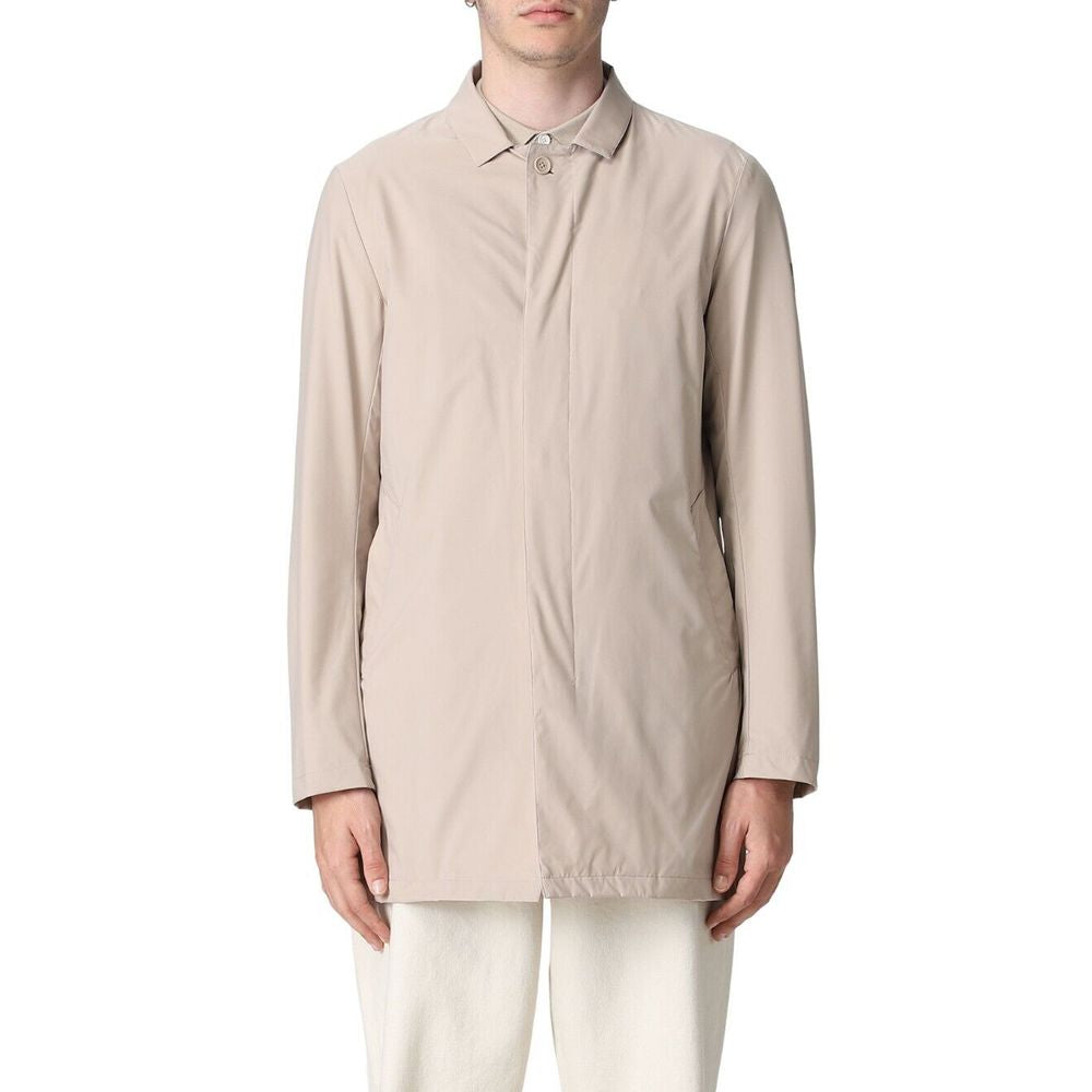People Of Shibuya Beige Recycled Polyester Men Jacket -   -  People Of Shibuya.