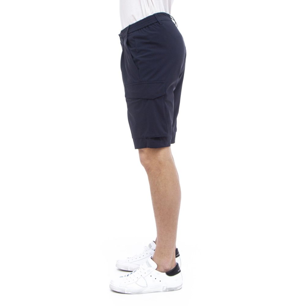People Of Shibuya Sleek Stretch Tech Bermuda Shorts -   -  People Of Shibuya.