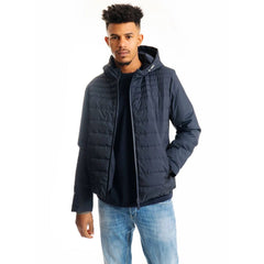 People Of Shibuya Sumptuous Blue Hooded Technical Jacket -   -  People Of Shibuya.