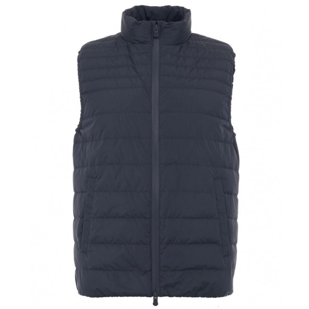 People Of Shibuya Sleek Blue Puffer Vest for a Modern Look -  Vests for Men Suits -  People Of Shibuya.