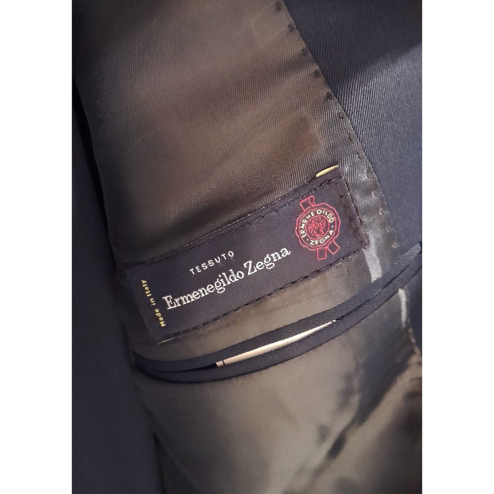 Made in Italy Blue Wool Men Suit -   -  Made in Italy.