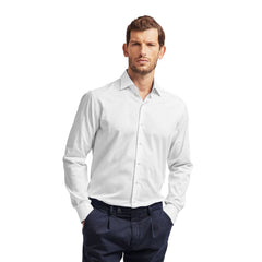 Ballantyne White Cotton Men's Shirt -   -  Ballantyne.