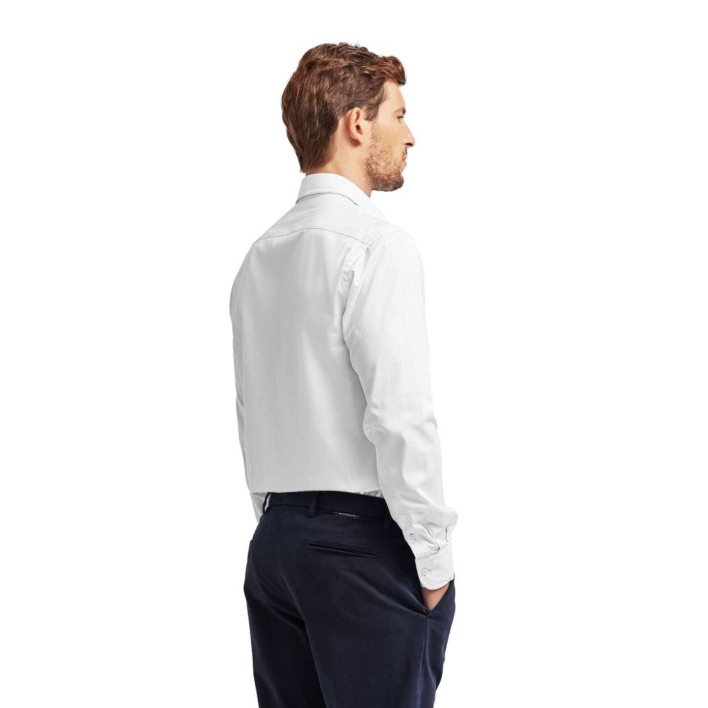 Ballantyne White Cotton Men's Shirt -   -  Ballantyne.
