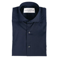 Ballantyne Blue Cotton Men's Shirt -   -  Ballantyne.