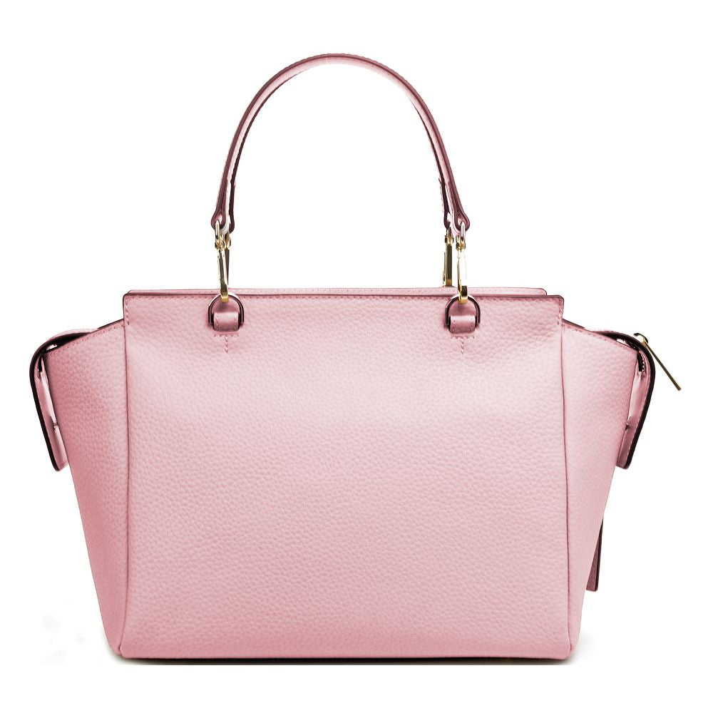 Baldinini Trend Pink Calfskin Women Handbag -   -  Baldinini Trend.