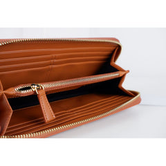 Ungaro Elegant Leather Zippered Wallet -   -  Ungaro.