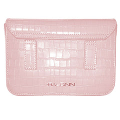 Baldinini Trend Pink Calfskin Women Clutch -  Luxury Clutch Bag for Women -  Baldinini Trend.