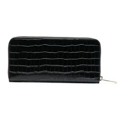 Baldinini Trend Elegant Croco Print Leather Wallet -   -  Baldinini Trend.