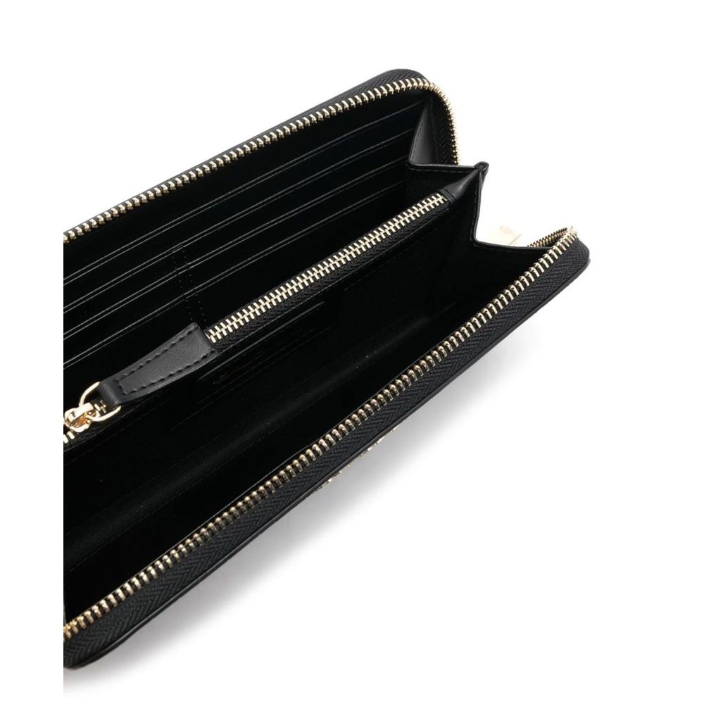 Baldinini Trend Elegant Croco Print Leather Wallet -   -  Baldinini Trend.