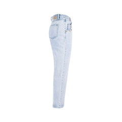 Yes Zee Blue Cotton Women High-Waisted Jean -   -  Yes Zee.