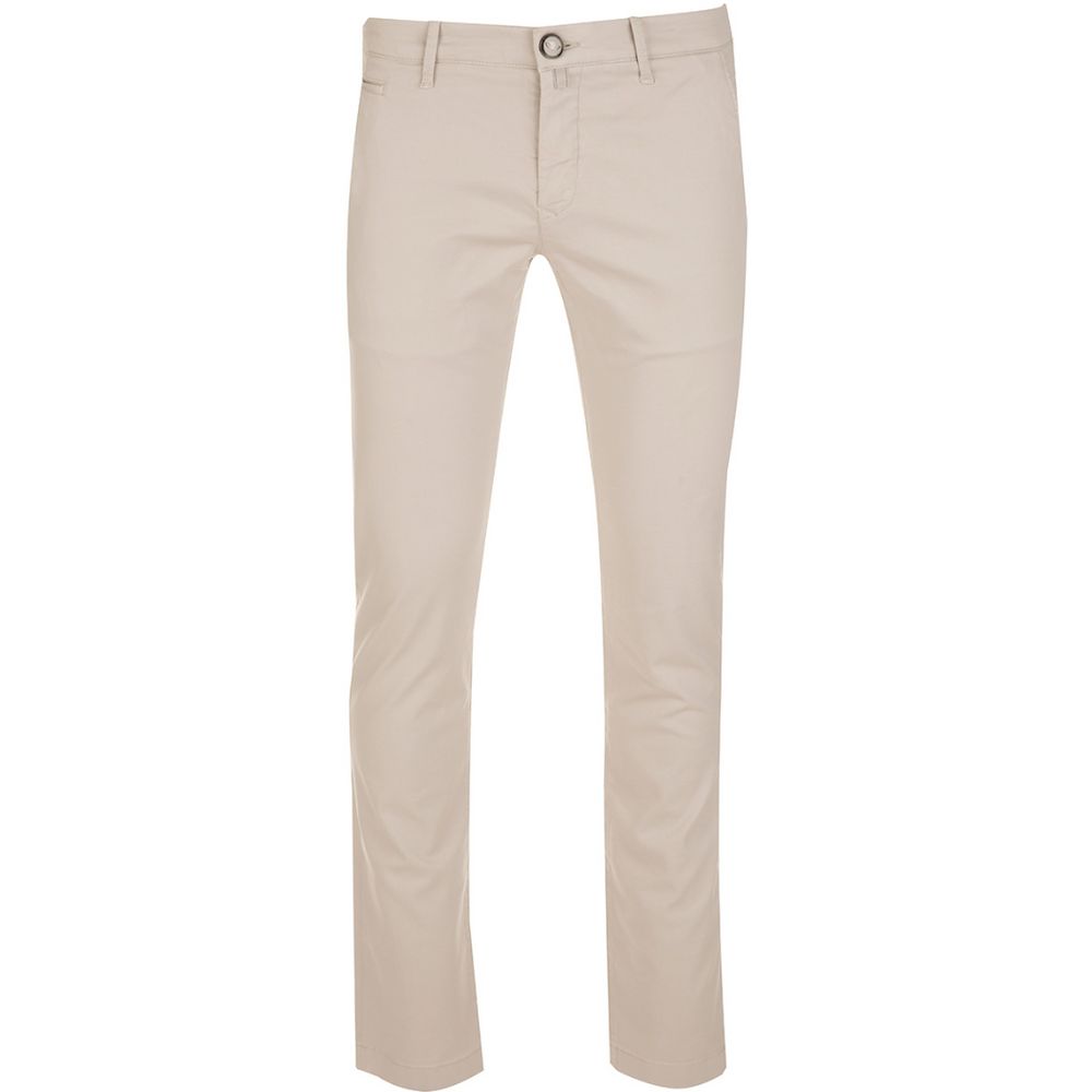 Jacob Cohen Beige Cotton Chino Trousers – Slim Fit Elegance -   -  Jacob Cohen.