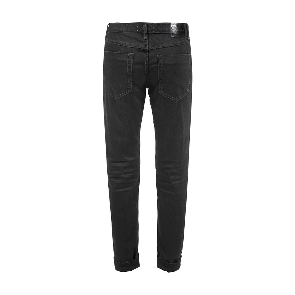 One Teaspoon Chic Black Distressed Patched Jeans -   -  One Teaspoon.