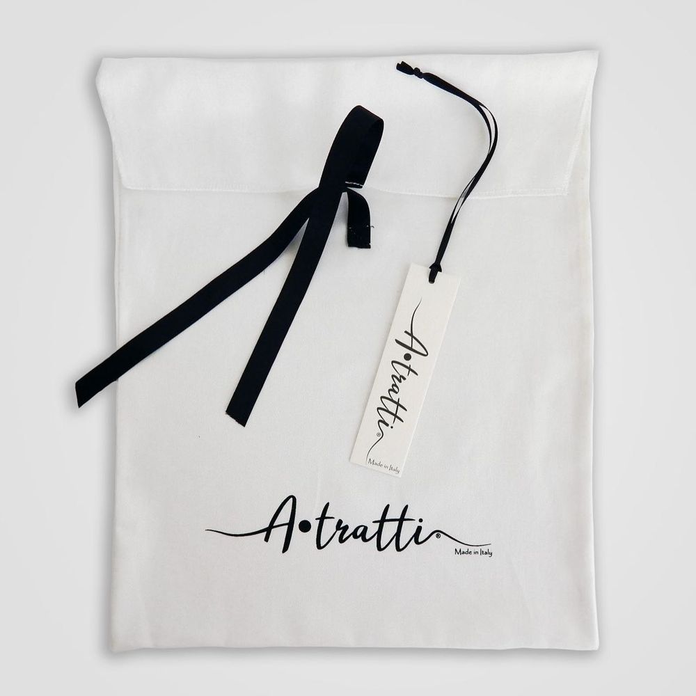 A.Tratti Chic White Stretch Viscose Tee with Exclusive Packaging -   -  A.Tratti.