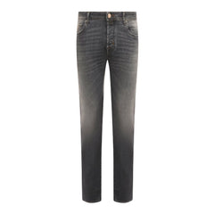 Jacob Cohen Sleek Gray Stretch Cotton Regular Fit Jeans -   -  Jacob Cohen.