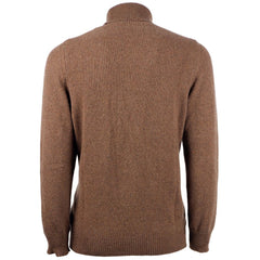 Emilio Romanelli Brown Cashmere Men Sweater -   -  Emilio Romanelli.