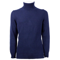 Emilio Romanelli Blue Cashmere Men Sweater -   -  Emilio Romanelli.