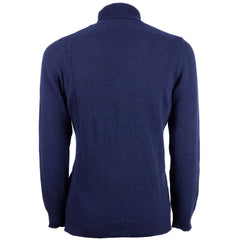 Emilio Romanelli Blue Cashmere Men Sweater -   -  Emilio Romanelli.