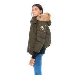 Moose Knuckles Army Nylon Women Bomber Jacket -   -  Moose Knuckles.
