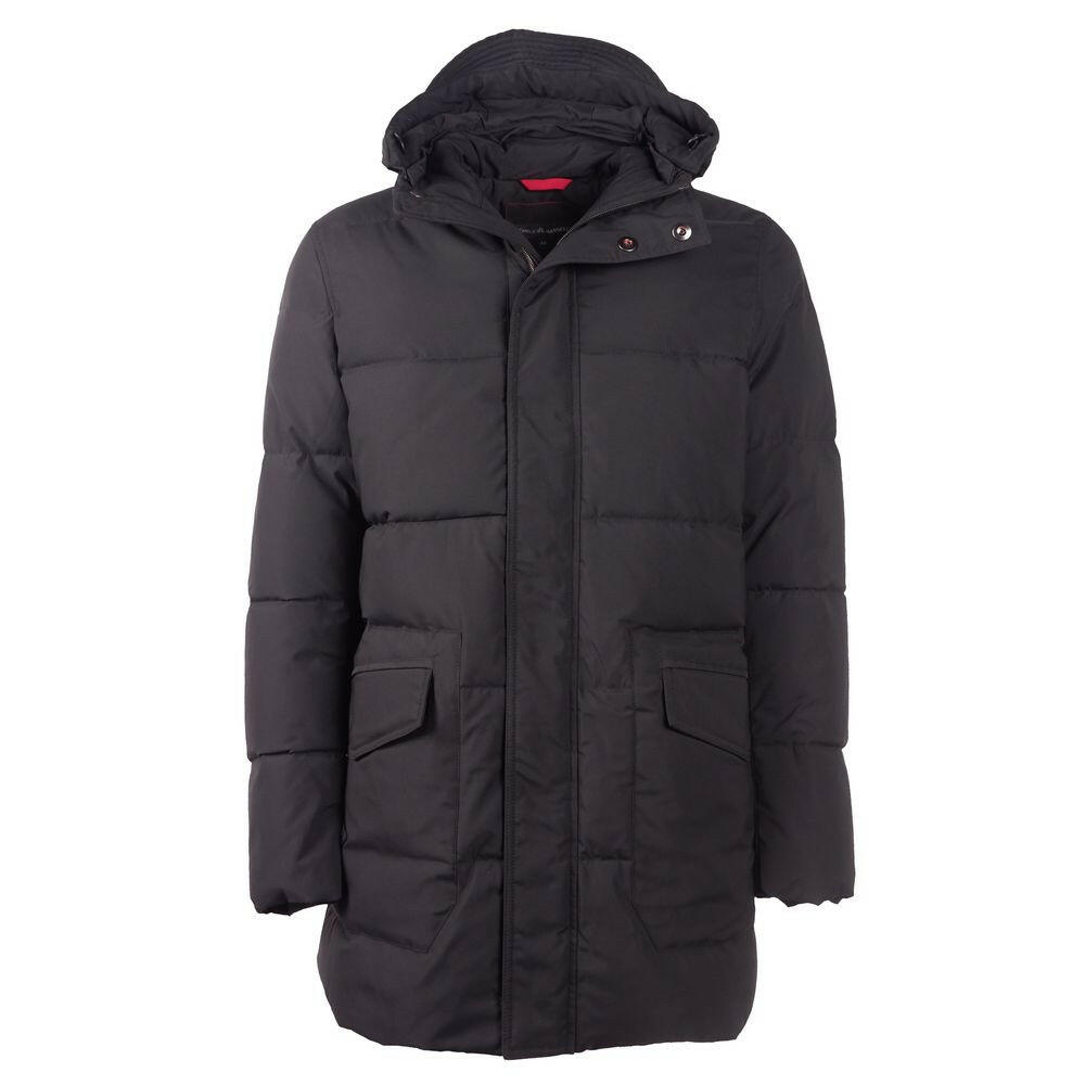 Emilio Romanelli Black Polyester Men Jacket -   -  Emilio Romanelli.